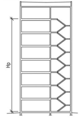 Ylimmän kerroksen lattian ja porrashuoneen sisäänkäyntitason määrittäminen perustilanteessa.